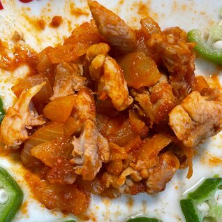 離乳食完了期⭐鶏肉のトマト煮込み煮